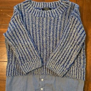 THAKOON Women’s size L Sweater Top Blouse Crewneck